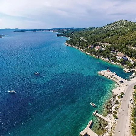 Beautiful In Drage, Pakostane With Outdoor Swimming Pool And 2 Bedrooms